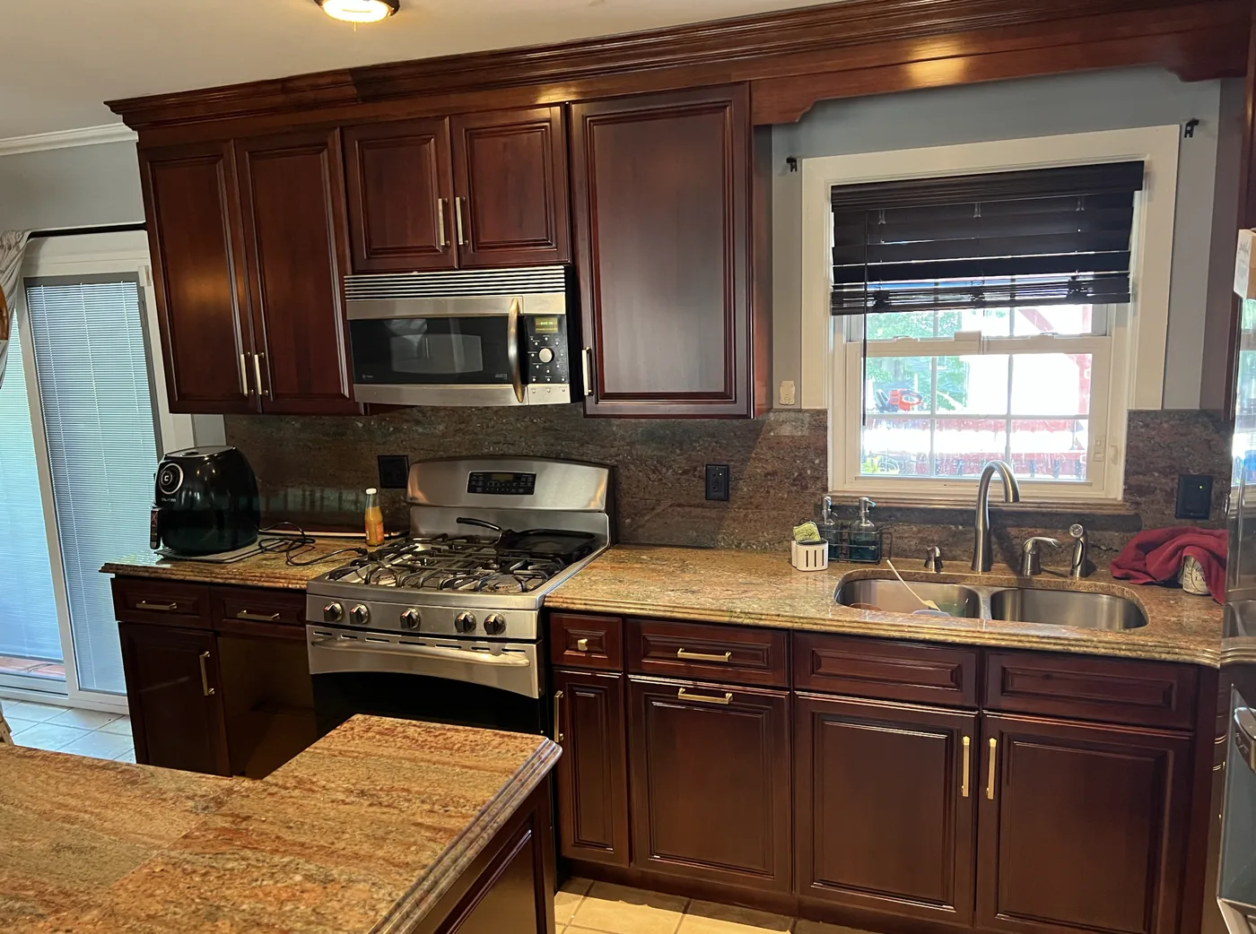 Kitchen cabinet painting transformation Scranton PA
