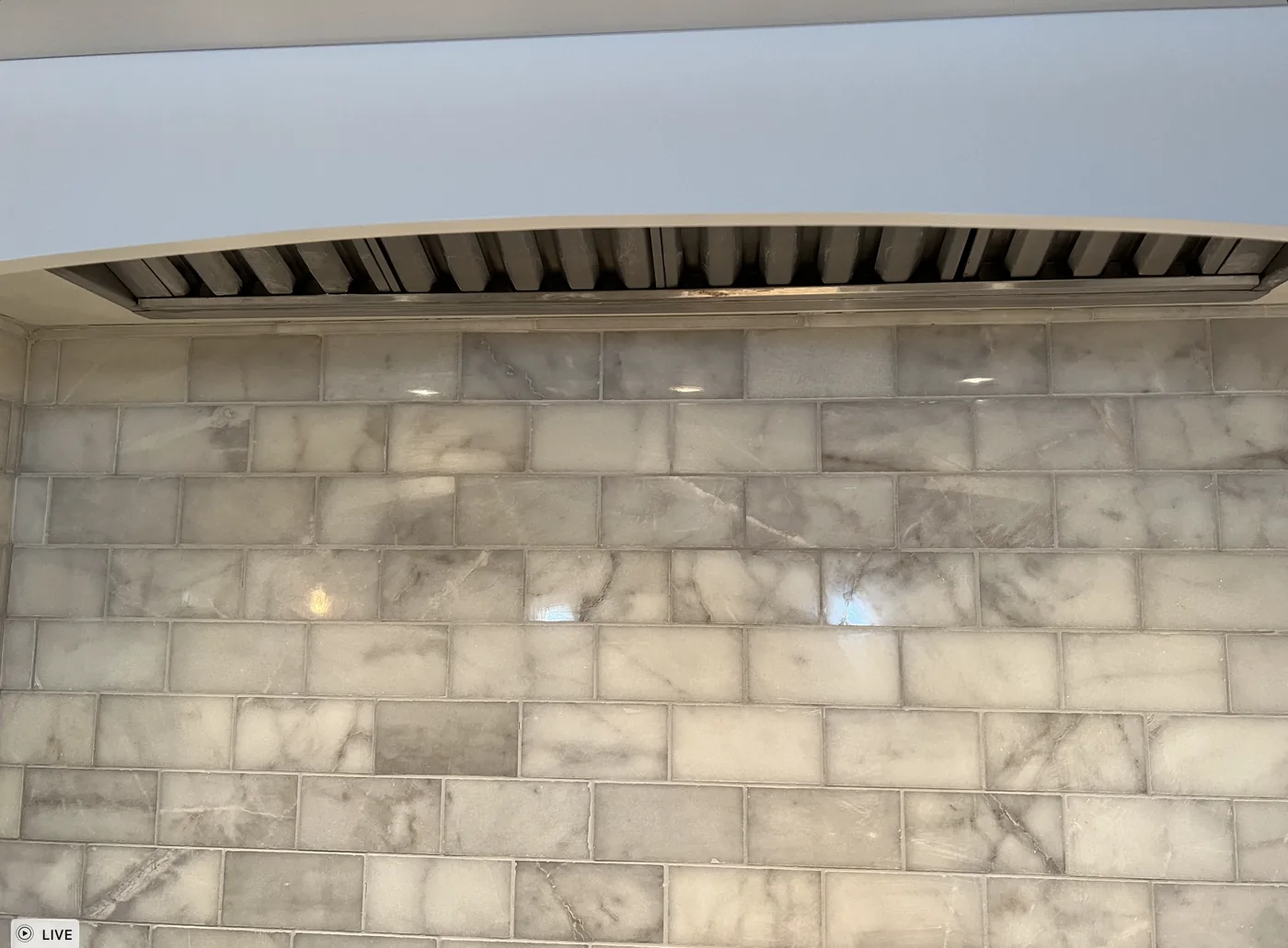 Marble finish cabinet painting NEPA - faux marble technique