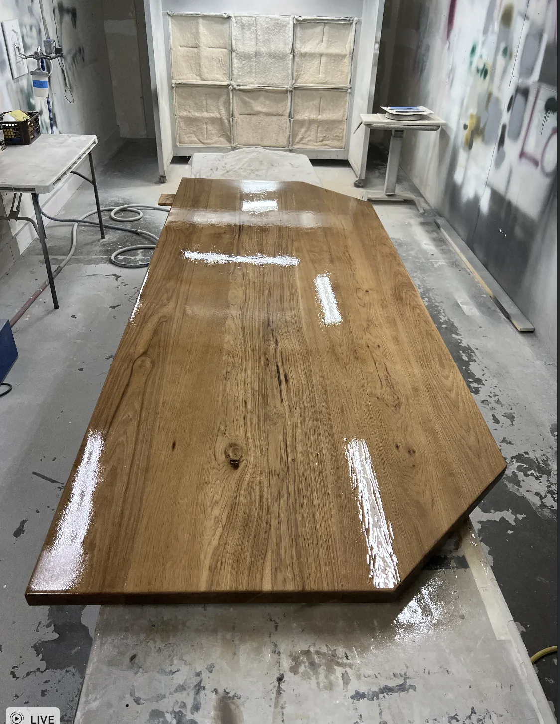 After bar top refinishing Scranton PA - complete refinish with protective coat